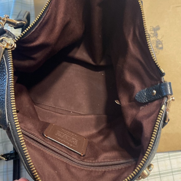 Coach purse, signature Kacey Satchel lightly used - Picture 4 of 8